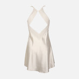 Ladies Sleeveless Night Dress Midi Gown
