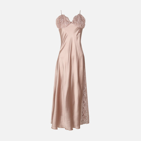 Ladies Sleeveless Night Dress Maxi Gown