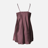 Ladies Satin Midi Night Gown And Robe Set