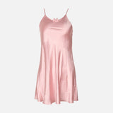 Ladies Satin Midi Night Gown And Robe Set