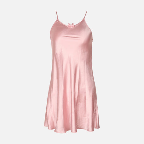 Ladies Satin Midi Night Gown And Robe Set