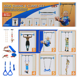 INDOOR SWING CLIMB SET