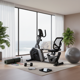 Recumbent Exercise Bike – Comfortable Home Fitness Cardio Machine
