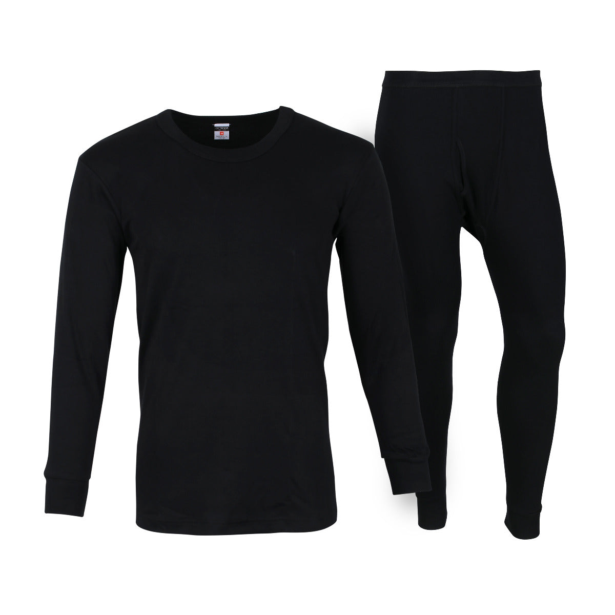 COTNMAX Men Winter Underwear Set - 2-Piece Cotton Basics for Adults ...