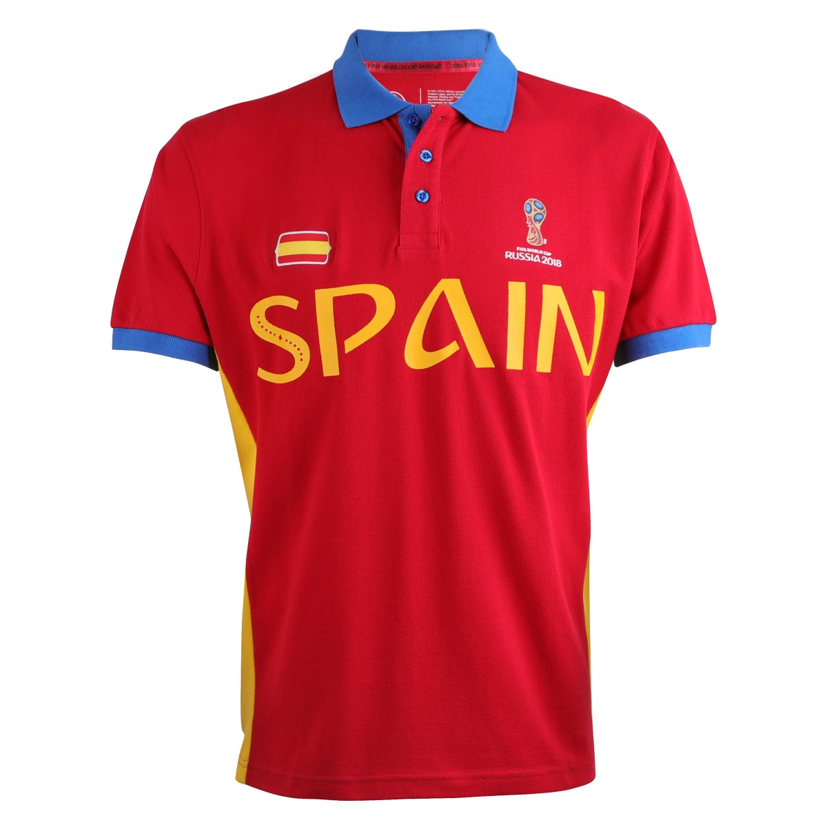 WORLD CUP RUSSIA 2018 SPAIN POLO T.SHIRT