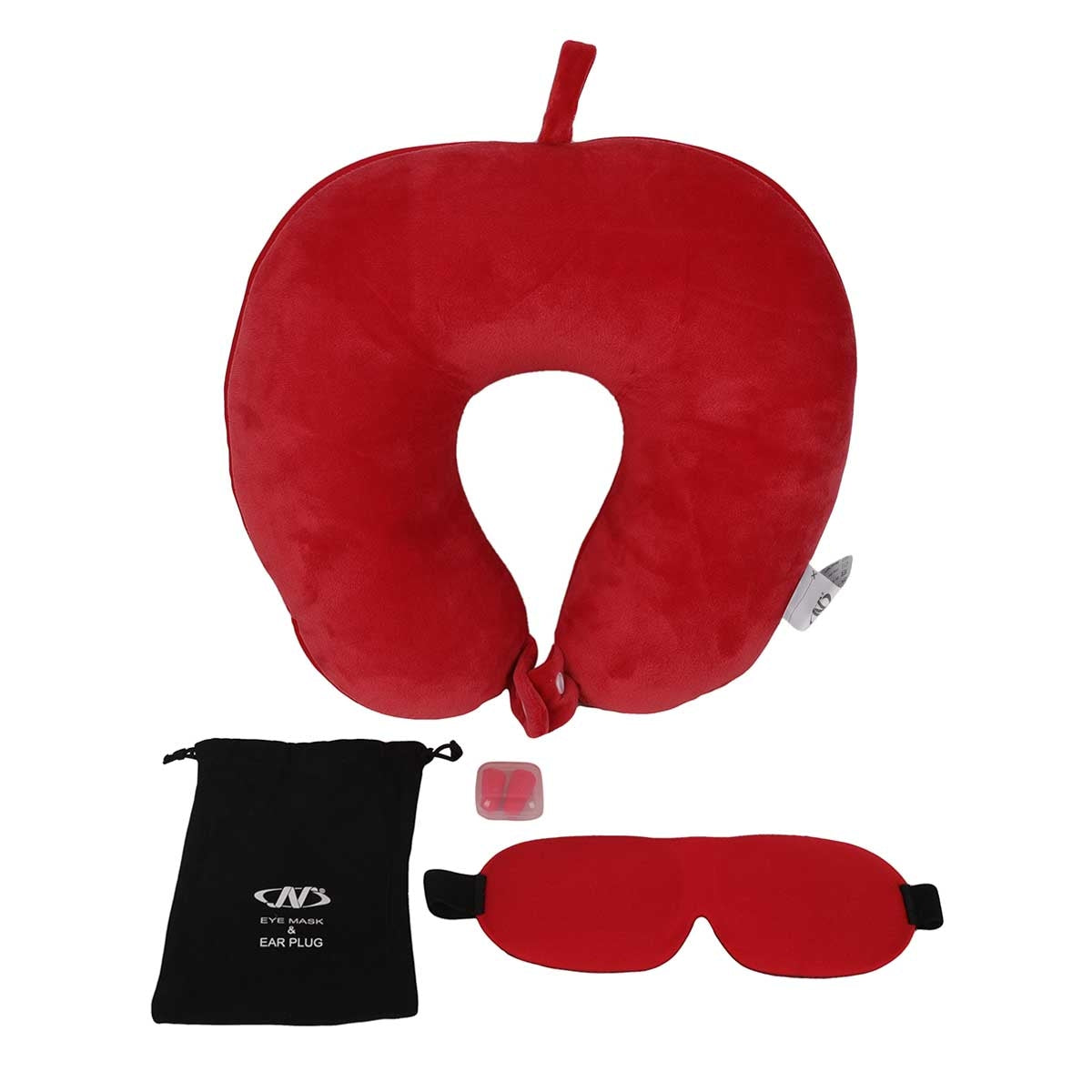 TRAVEL PILLOW EYE MASK & EARPLUG SET