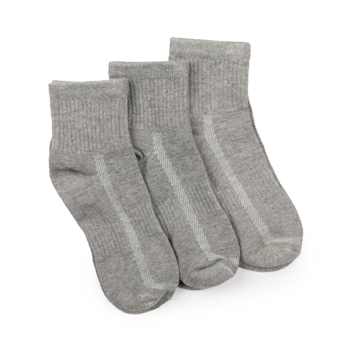 MEN QUARTER SPORTS SOCKS 3 PAIRS