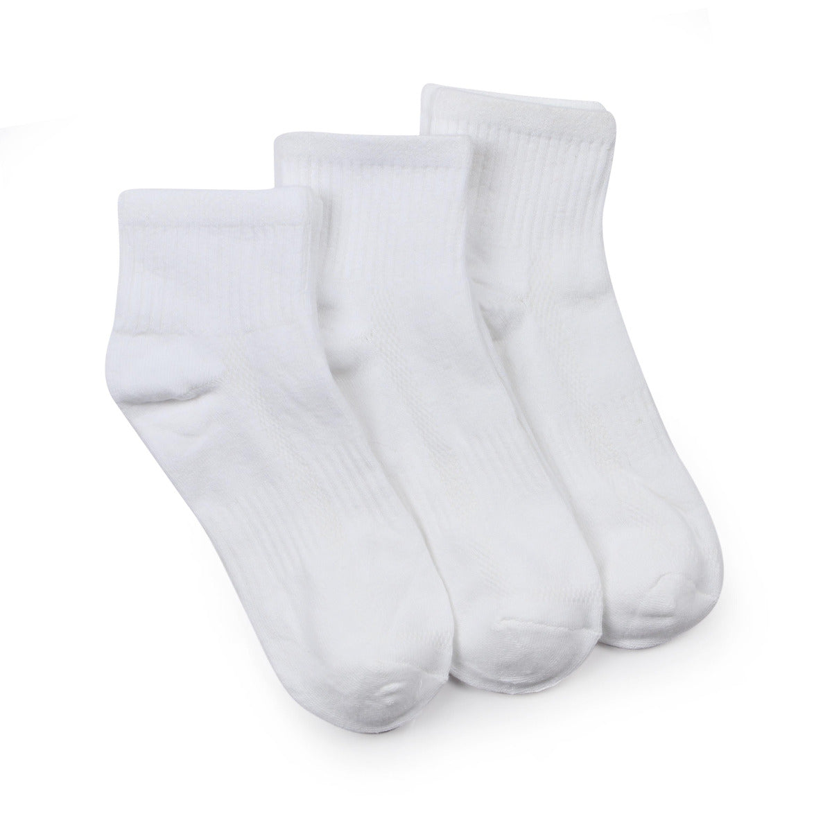 MEN QUARTER SPORTS SOCKS 3 PAIRS