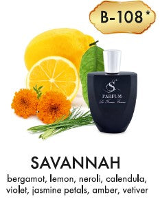 EAU DE PARFUM "S PARFUM" SAVANNAH FOR MEN 100 ML