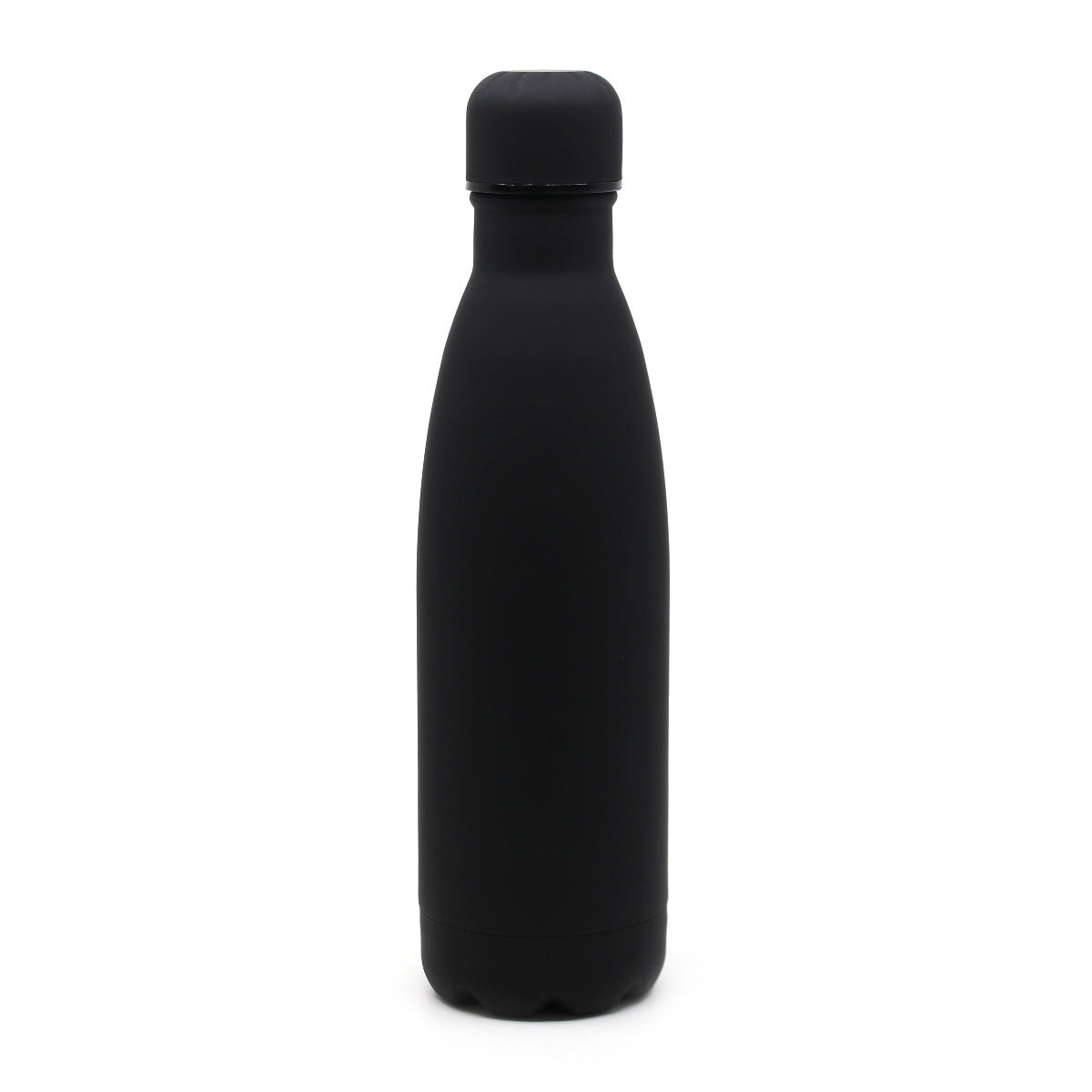 RUBBER PAINTED STEEL WATER-BOTTLE (SIZE-500 ML )