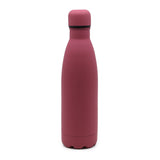 RUBBER PAINTED STEEL WATER-BOTTLE (SIZE-500 ML )