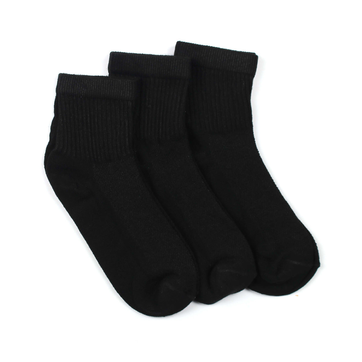 MEN QUARTER SPORTS SOCKS 3 PAIRS