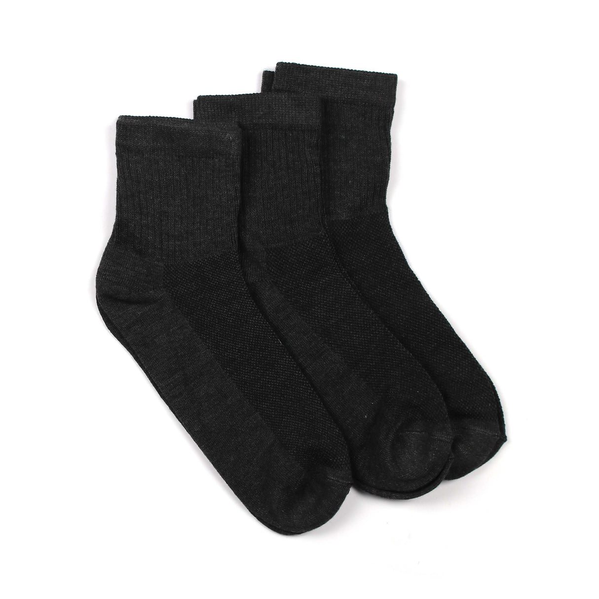 MEN QUARTER SPORTS SOCKS 3 PAIRS