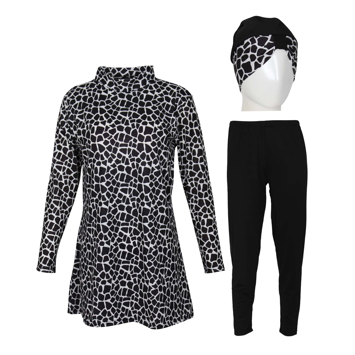 Ladies Islamic Swimming Pant+top Big Size