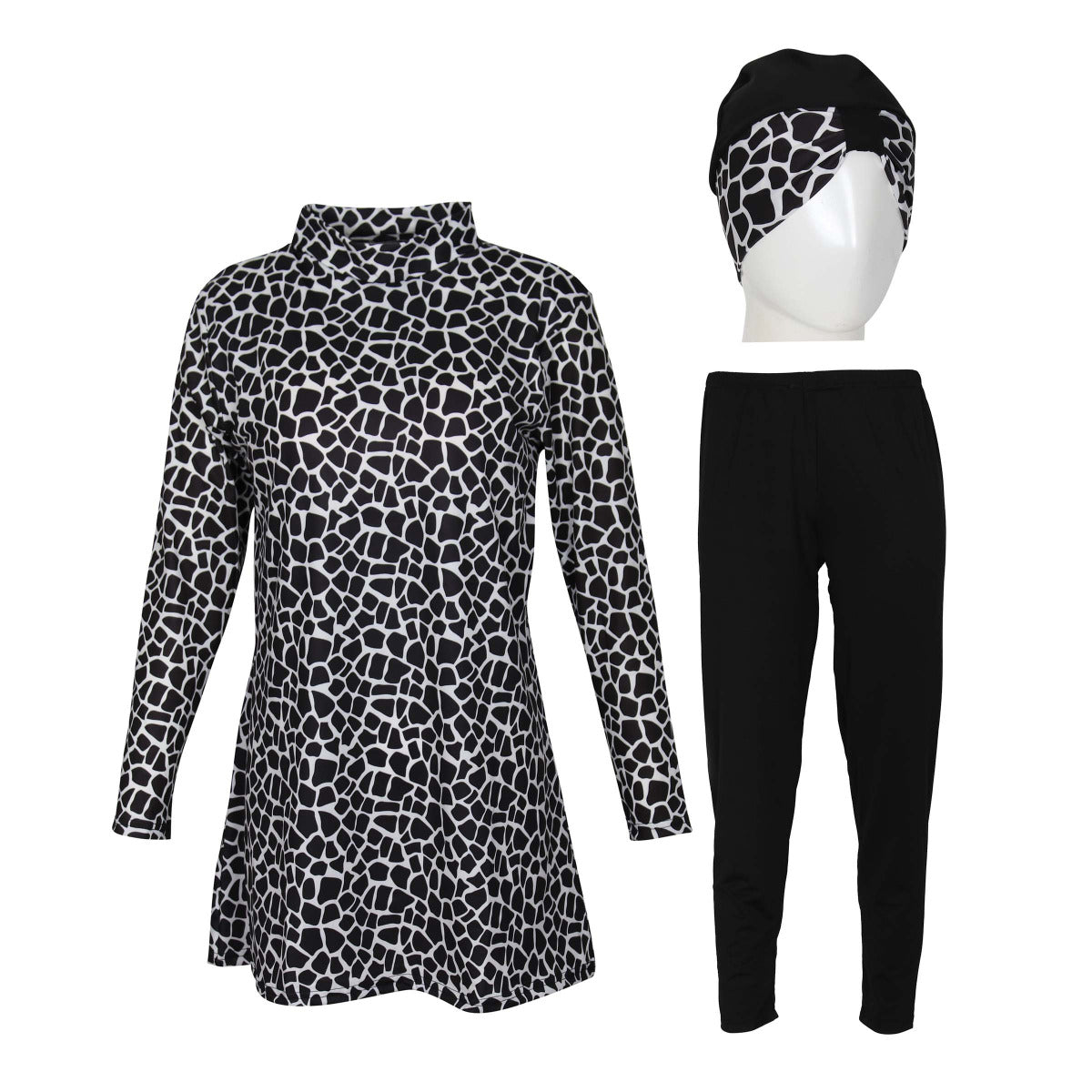 Ladies Islamic Swimming Pant+top Big Size