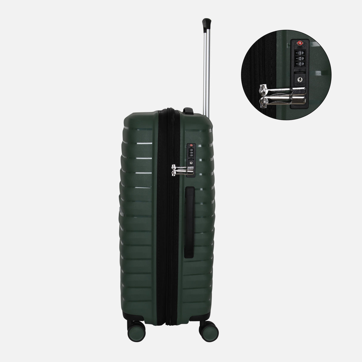 HARD CASE LUGGAGE WITH TYPE C USB TSA LOCK