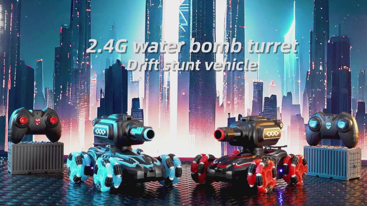 4 WHEEL WATER BOMB LAUNCH DRIFT VEHICLE