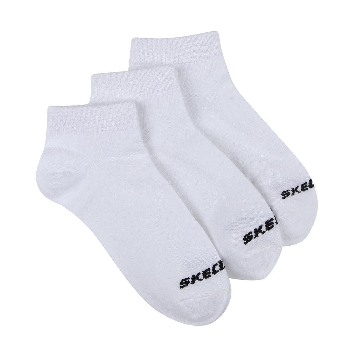 SKECHERS LADIES SOCKS 3 PAIRS QUARTER CREW