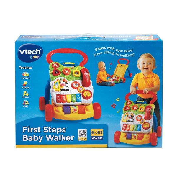 V-TECH FIRST STEPS BABY WALKER