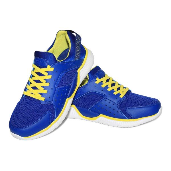 Jump Men's Sports Shoes JM-19-3435 (Light Blue - Yellow )