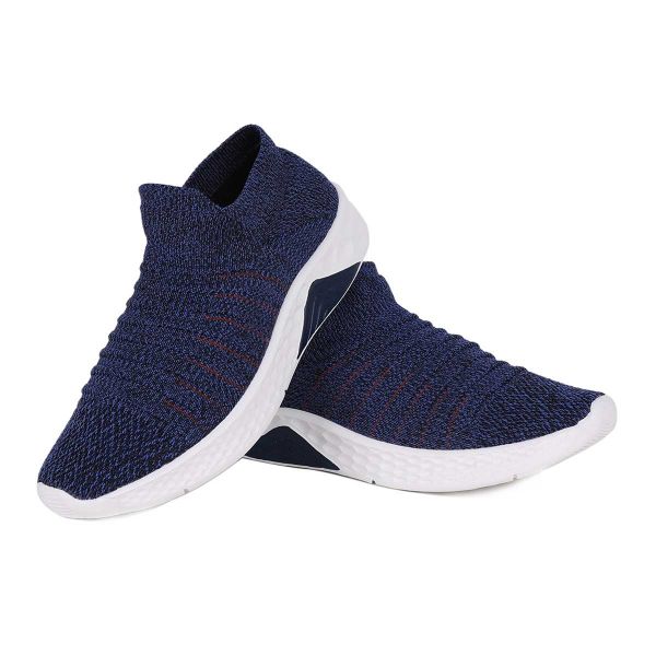 N BOYS' SPORTS SHOES 18003 (NAVY-RED)