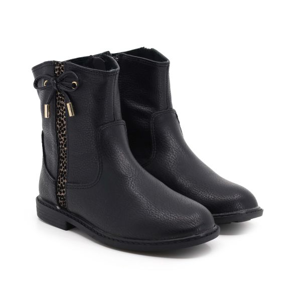SPROX GIRL'S ZIPPER LEATHER BOOT