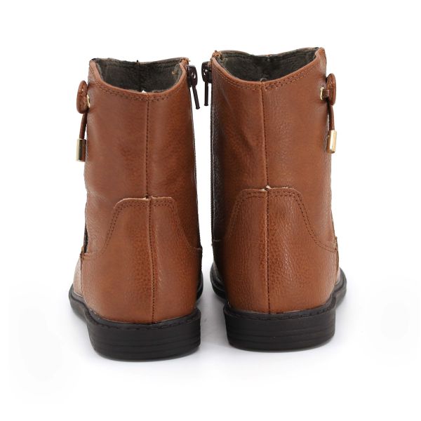 SPROX GIRL'S ZIPPER LEATHER BOOT