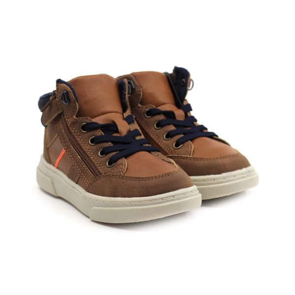 SPROX BOY'S CASUAL BOOT(ZIPPER SIDE &FRONT LACES)