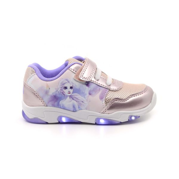 FROZEN GIRLS LIGHTING SHOE WITH TOUCH STRAP