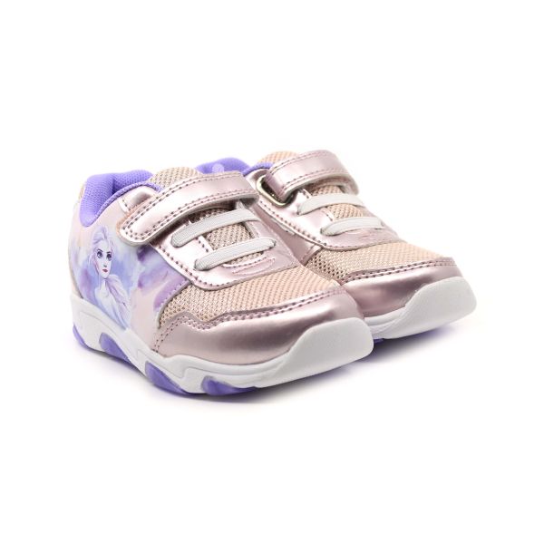 FROZEN GIRLS LIGHTING SHOE WITH TOUCH STRAP