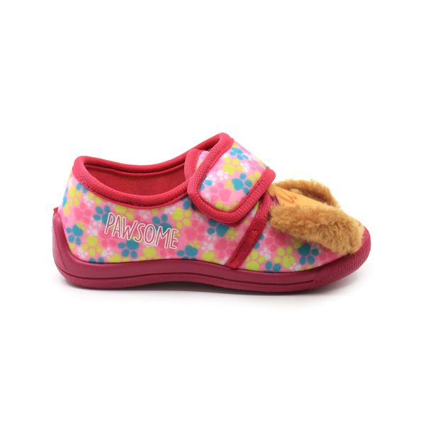PAW PATROL GIRLS SPONGE SHOE WITH TOUCH STRAP