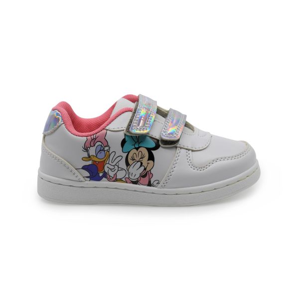 MINNIE MOUSE GIRLS SNEAKERS SHOE WITH TOUCH STRAP