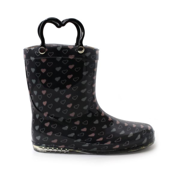 N GIRL'S RAIN BOOT WITH HANDLE TO HOLD