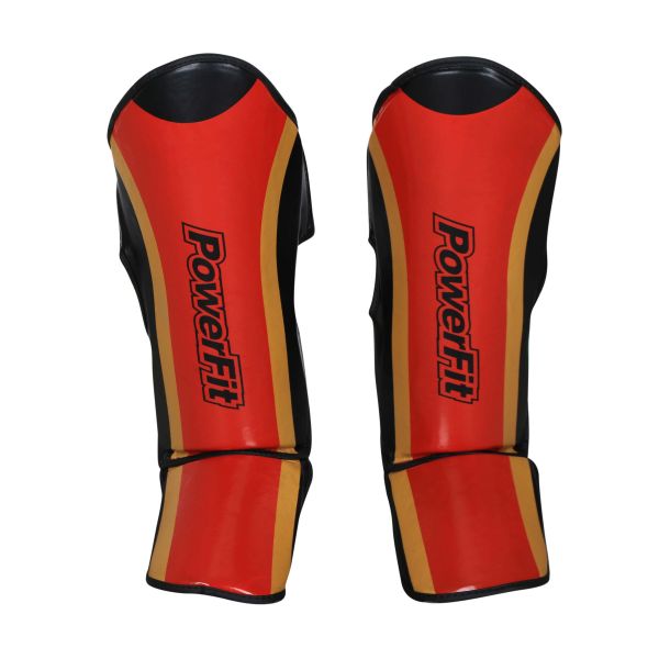 POWER FIT MARTSIAL ARTS SHIN GUARD WITH FOOT PROTECTION