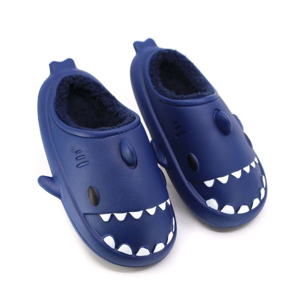 N BOYS RUBBER LINED WITH FAUX FUR  MULE SHOES 