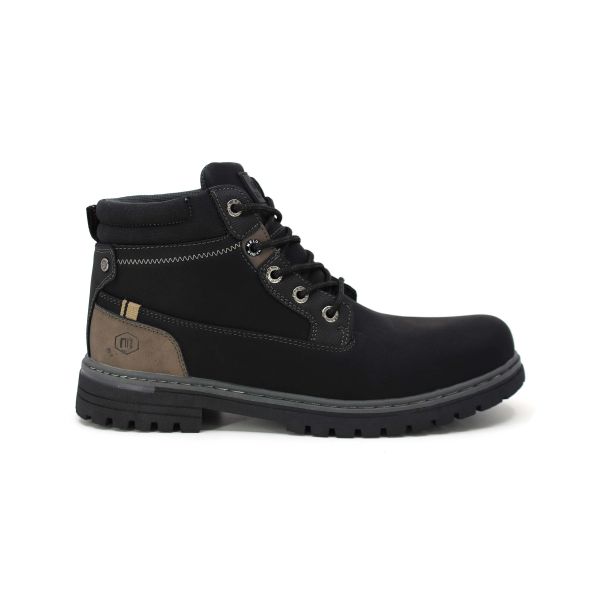 MELON MEN CASUAL LEATHER BOOT WITH SQUARE HEEL