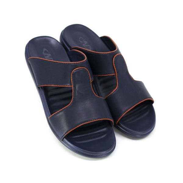 N MEN PU LEATHER CASUAL SLIPPERS