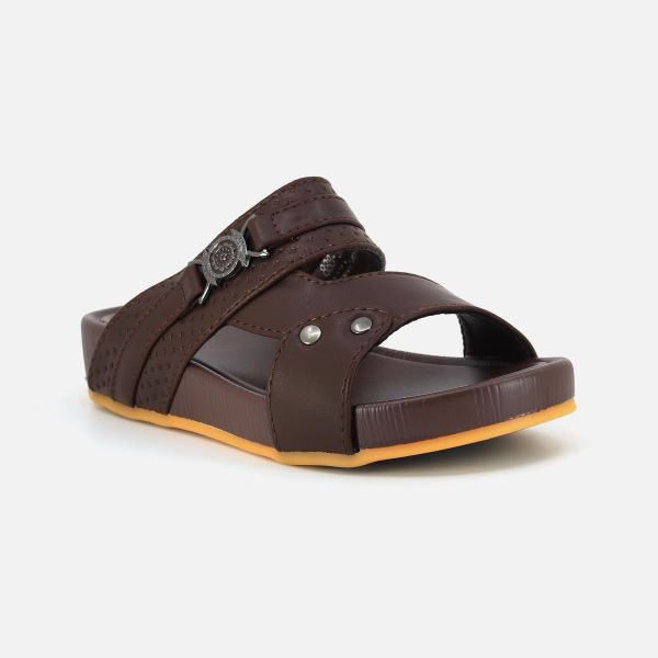 N BOYS CASUAL LEATHER SLIPPERS
