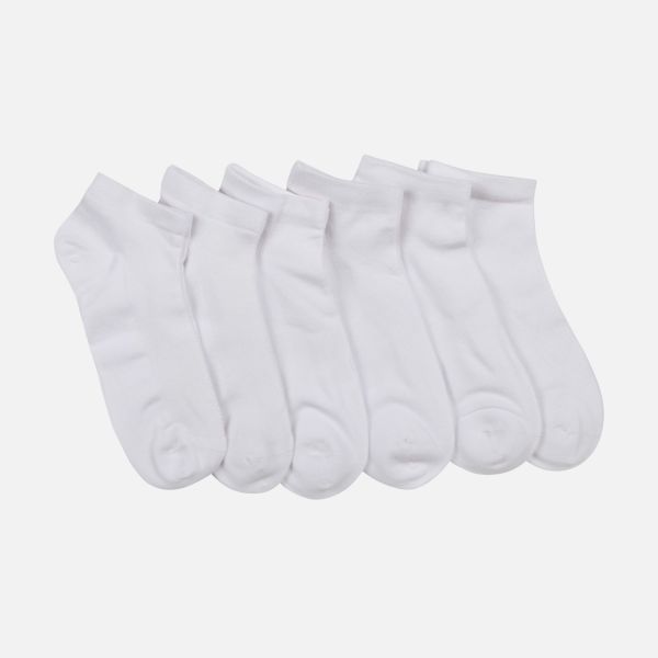 MELON MENS ANKLE SOCKS 6 PAIRS FREE SIZE
