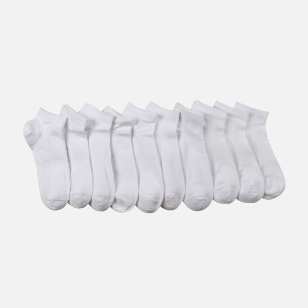 MELON MENS ANKLE SOCKS 10 PAIRS FREE SIZE
