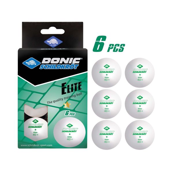 DONIC SCHILDKROT Table Tennis Balls White Color 608510