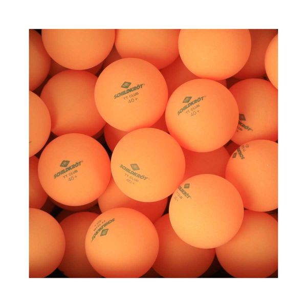 DONIC SCHILDKROT Table Tennis Balls Orange Color 608538