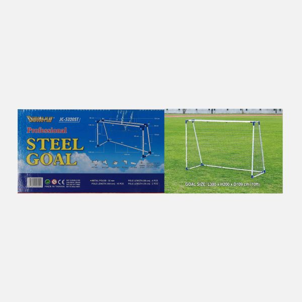 N OUTDOOR PLAY STEEL HAND BALL POST  10 FIT ONE PIECE