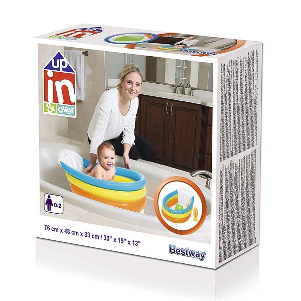 SQUEAKY CLEAN INFLATABLE BABY BATH 