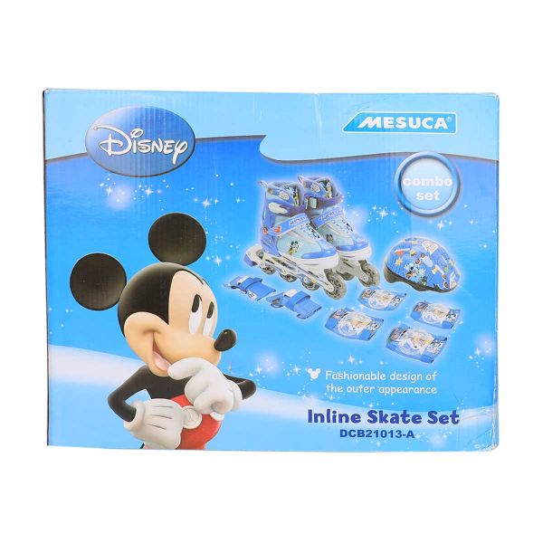 Disney Mickey Inline Skates Compo Set (Blue-35-38) DCB21013-A