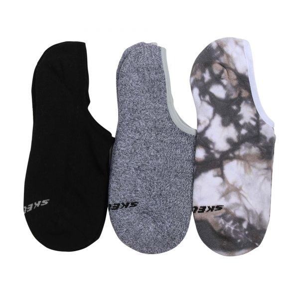 SKECHERS MEN SOCKS 3 PAIRS INVISIBLE FREE SIZE