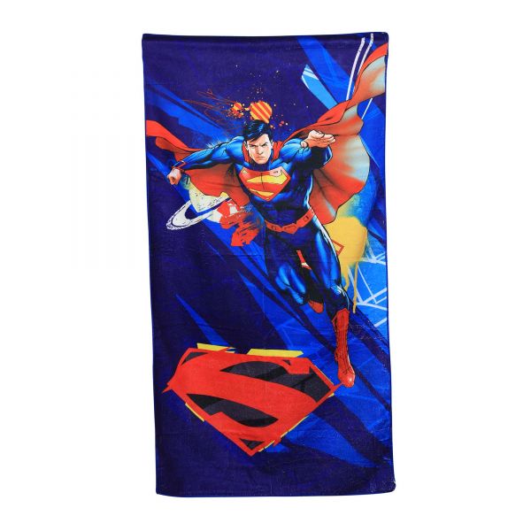 SUPERMAN BOYS TOWEL-BEACH SIZE 55X110CM