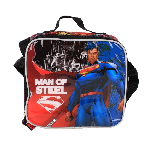 SUPERMAN BOYS 5IN1 TROLLEY BAG SET