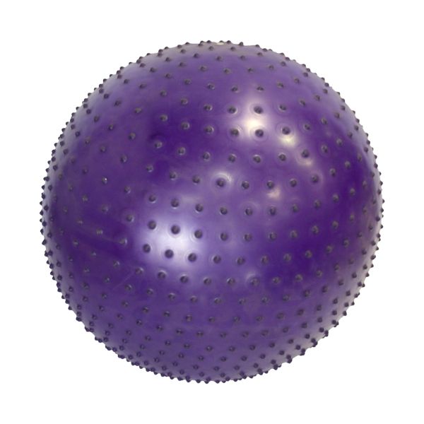 Power-Fit massage GYM Ball With Foot Pump QJ-BALL002 65CM-Purple
