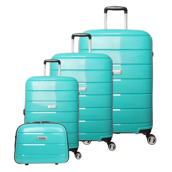 MURANO 4PIECES SET TROLLY CASES WITH TSA LOCK SYSTEM